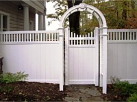 <b>PVC Privacy Fence</b>